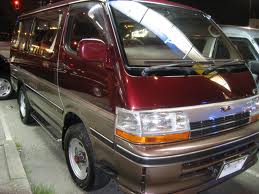 customized toyota hiace vans